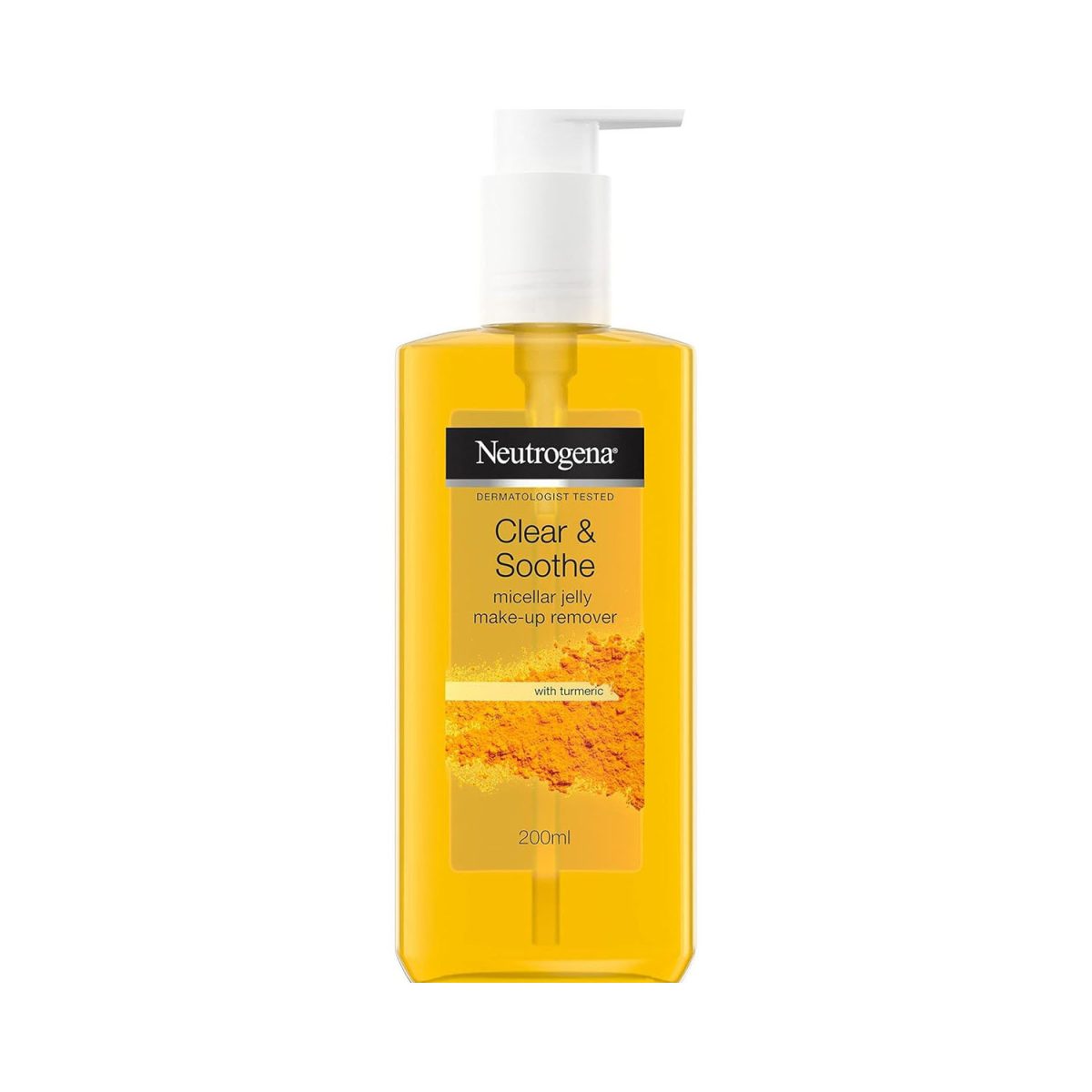 3574661529240 Neutrogena Clear and Soothe Micellar Jelly Makeup Remover 200ml - Image 1