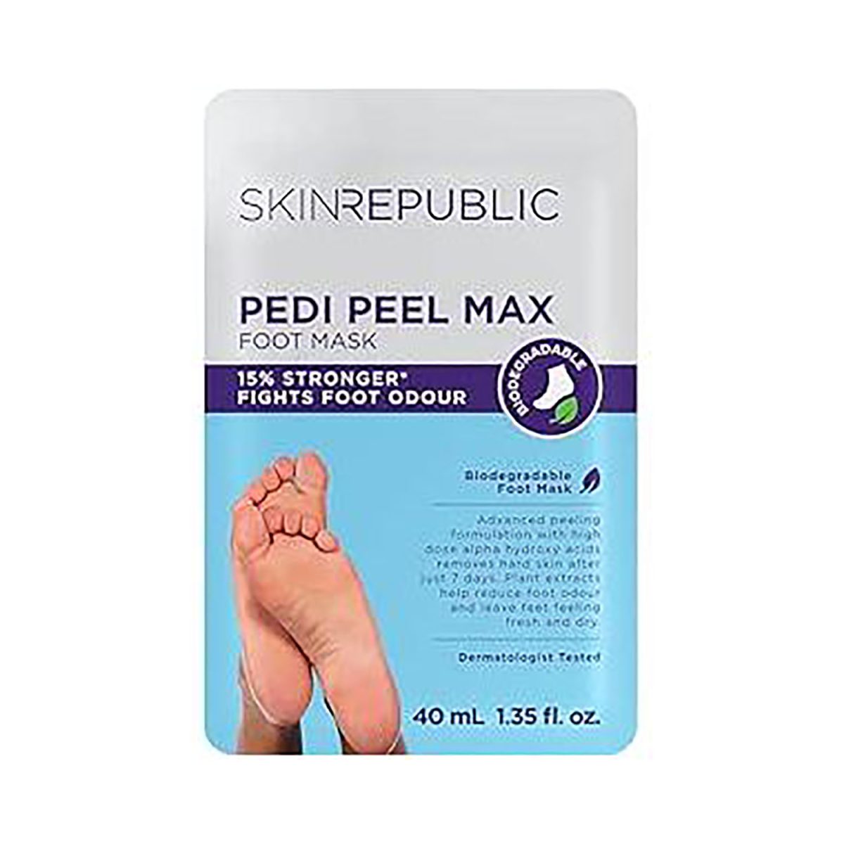8809273160273 Skin Republic Foot Peel Mask 40ml - Image 1