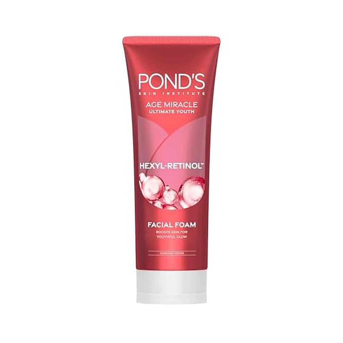 8851932466356 Ponds Age Miracle Hexyl Retinol Facial Foam 100g - Image 1