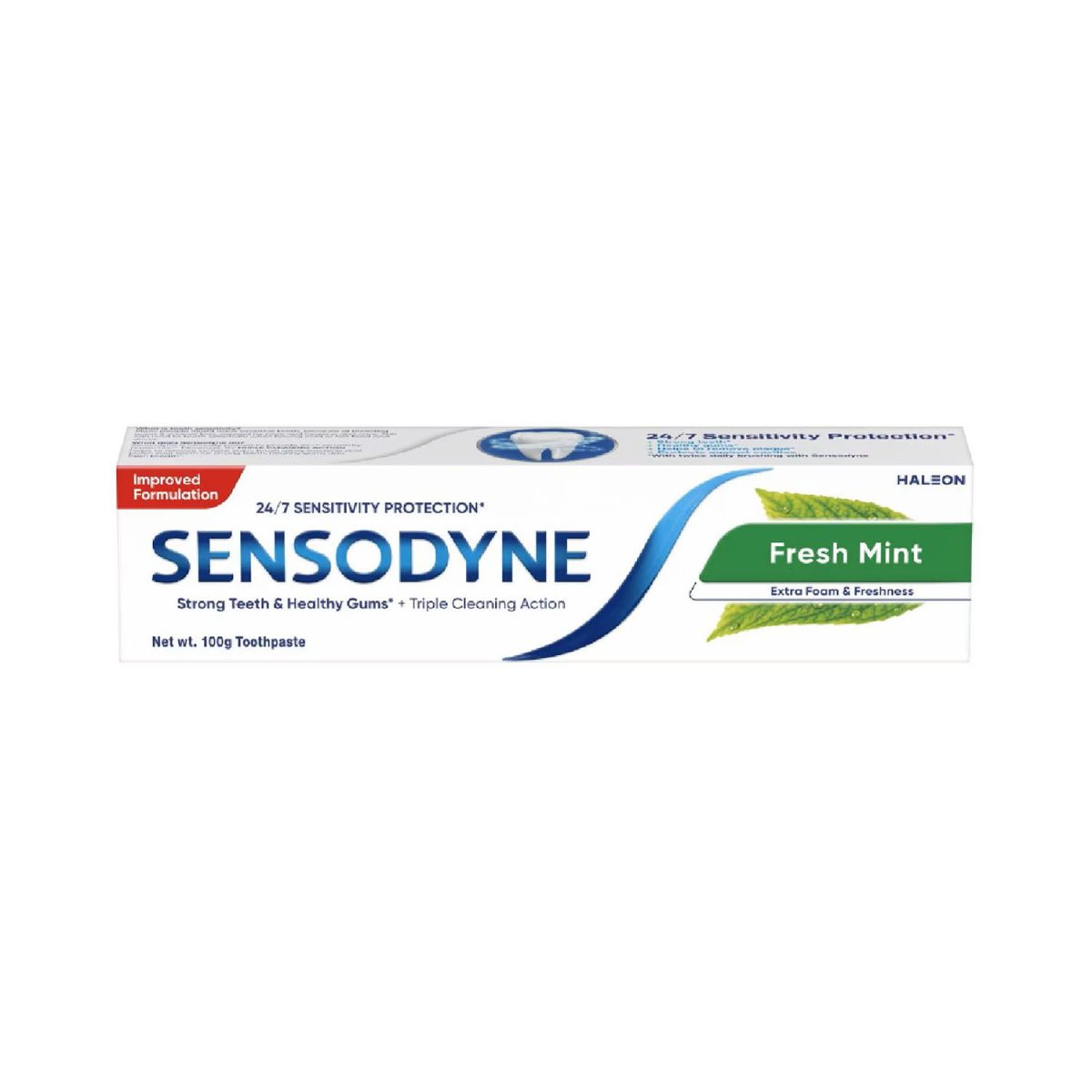 Sensodyne Fresh Mint Toothpaste 100g - Image 1