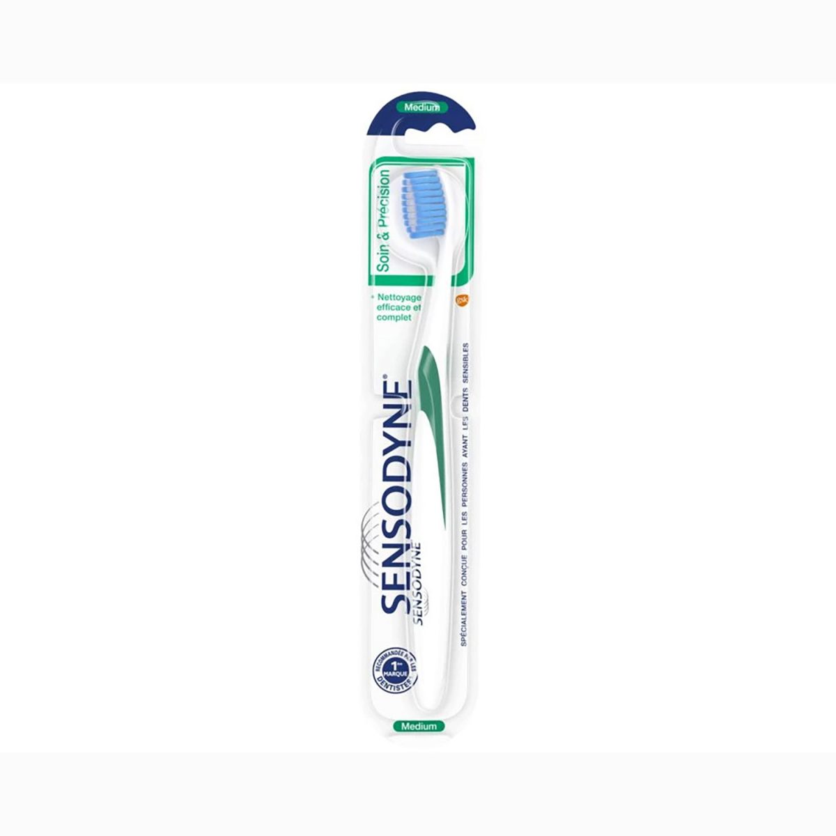 3094901330004 Sensodyne Care & Precision Toothbrush Medium - Image 1