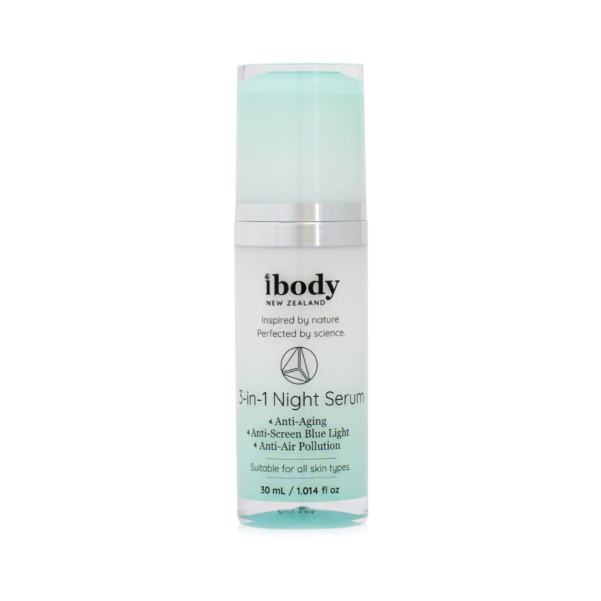 ibody New Zealand 3 in1 Night Serum 30ml - Image 1