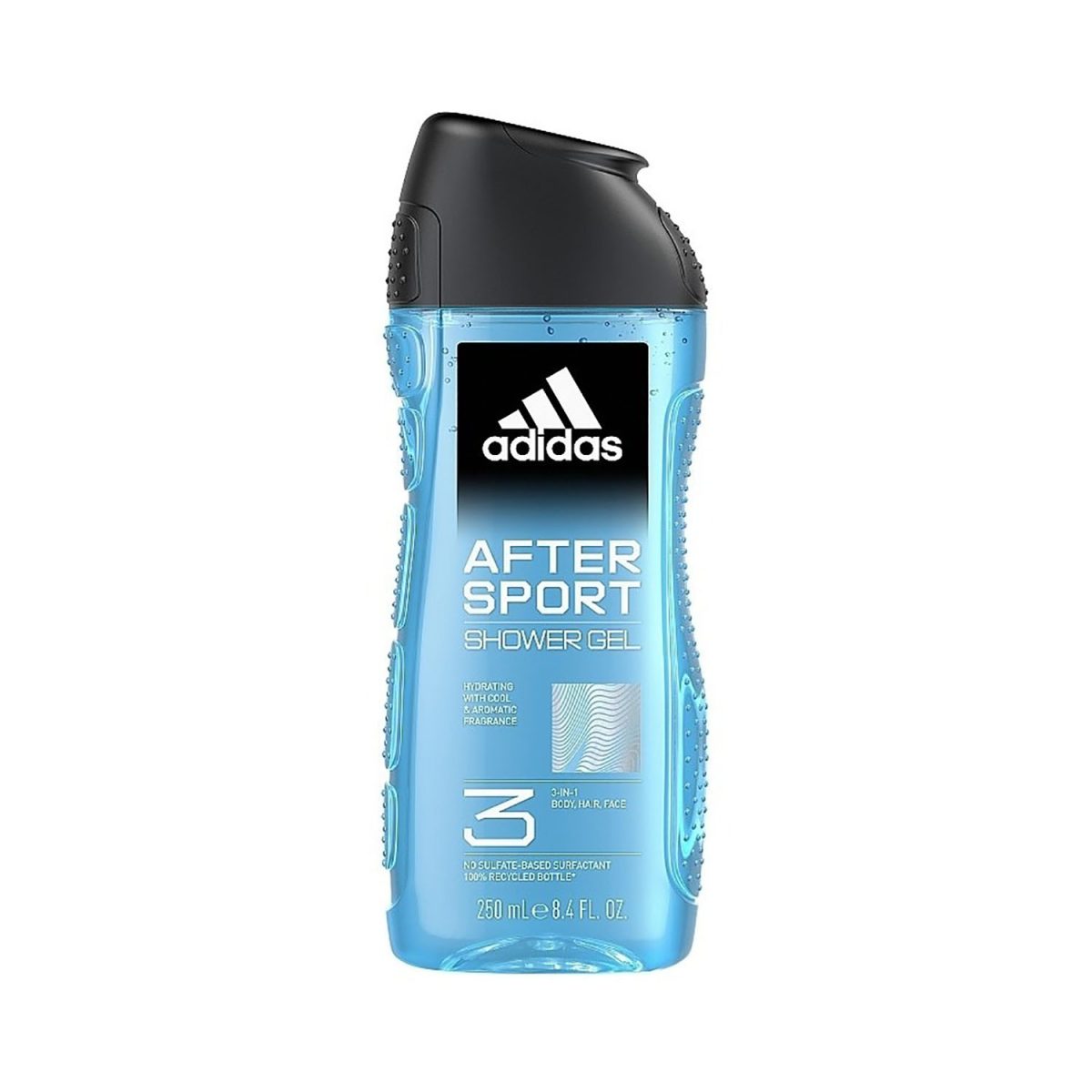Adidas After Sport Hydrating 3-in-1 Shower Gel 400ml - Image 1