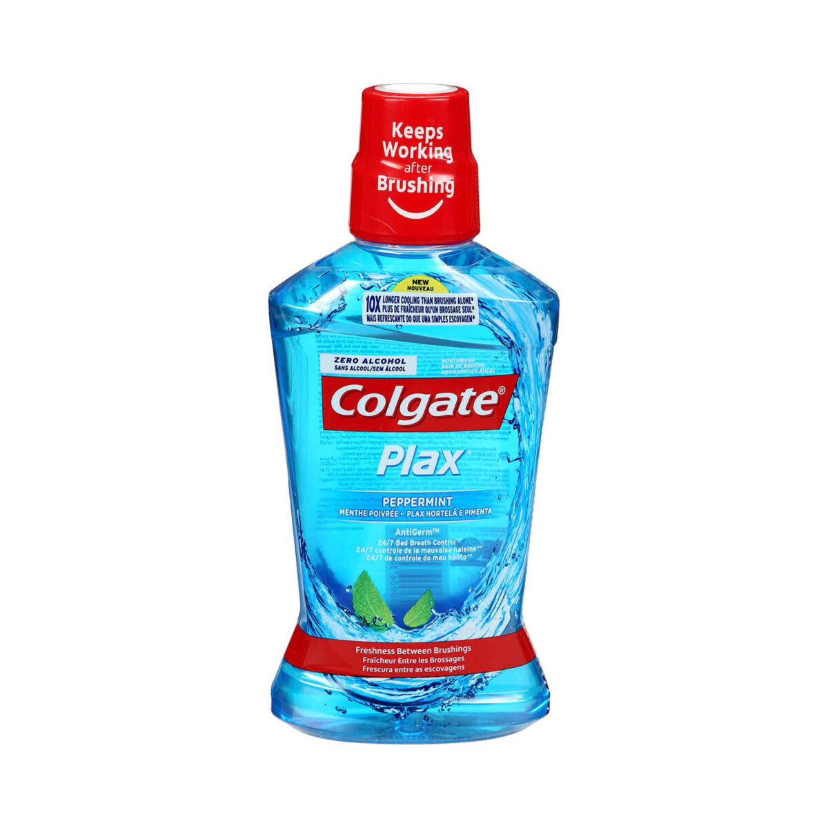 Colgate Plax Peppermint Mouthwash 500ml - Image 1