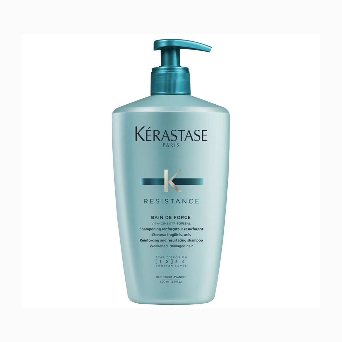 Kerastase Resistance Bain Force Architecte Shampoo 500ml - Image 1
