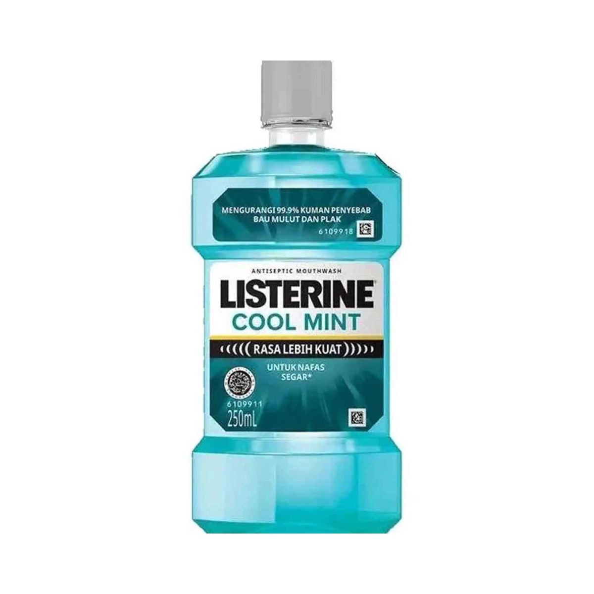 Listerine Cool Mint Antiseptic Mouthwash 250ml - Image 1