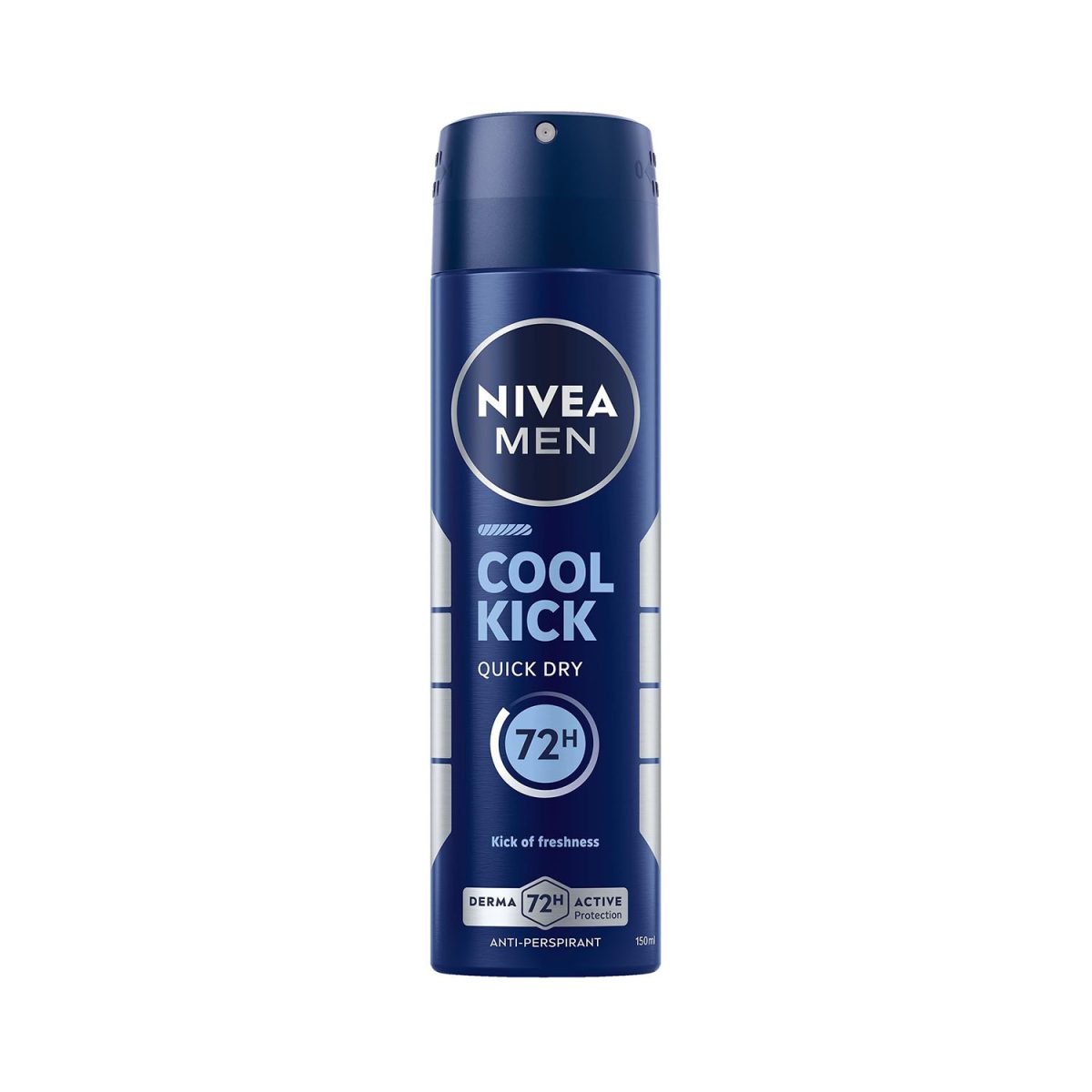 Nivea Men Cool Quick Dry Deodorant 72H 150ml - Image 1